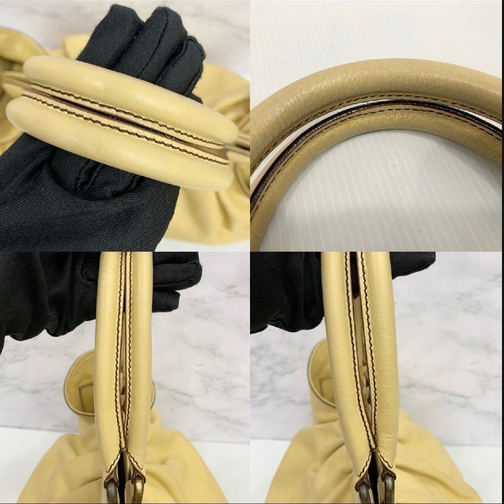 Fendi Yellow Leather Borsa Doctor Bag - Picture 11 of 17